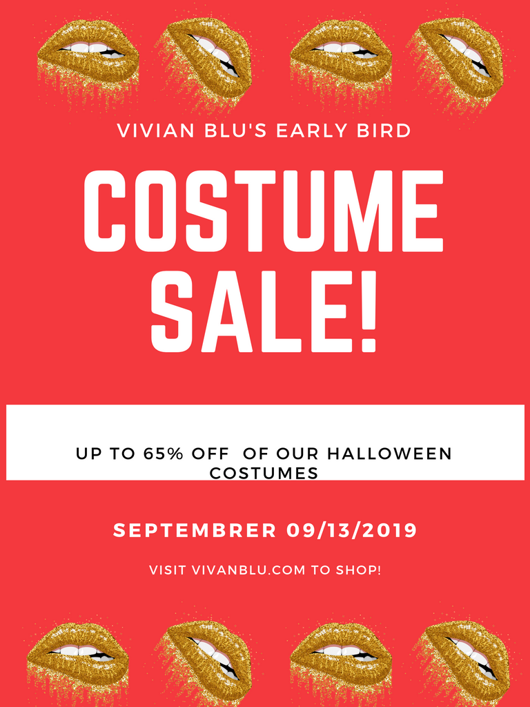 65% Off Of Halloween Costumes on 09/13/19